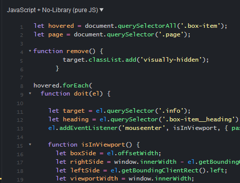 Popup on JS