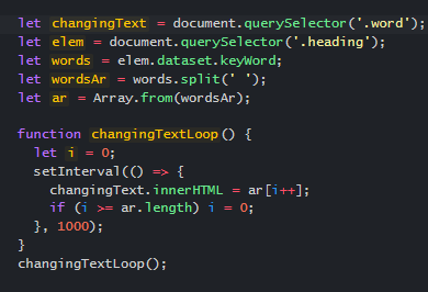 Changing text content from data attribute with JS timer