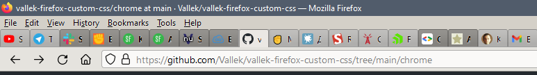 Мой пользовательский стиль для Firefox